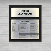 The Streatham' - Branded Black Exterior Menu Box (A4 Landscape)